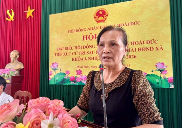Tin tổng hợp: Đại biểu HĐND xã Hoài Đức tiếp xúc cử tri sau kỳ họp thứ 2 HĐND xã khóa I, nhiệm kỳ 2021-2026- Ảnh 6.