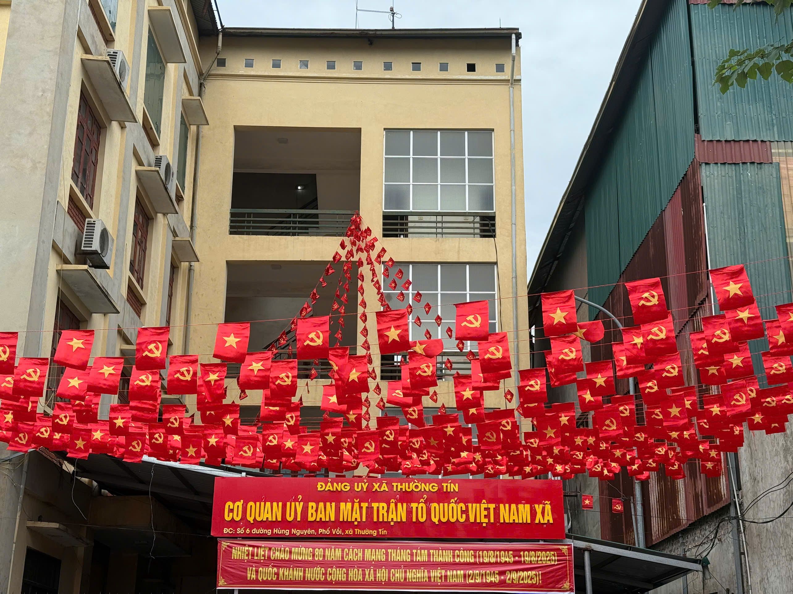 GẮN BIỂN, KHÁNH THÀNH CÔNG TRÌNH “A80 - MẶT TRẬN ĐOÀN KẾT THƯỜNG TÍN”- Ảnh 10.