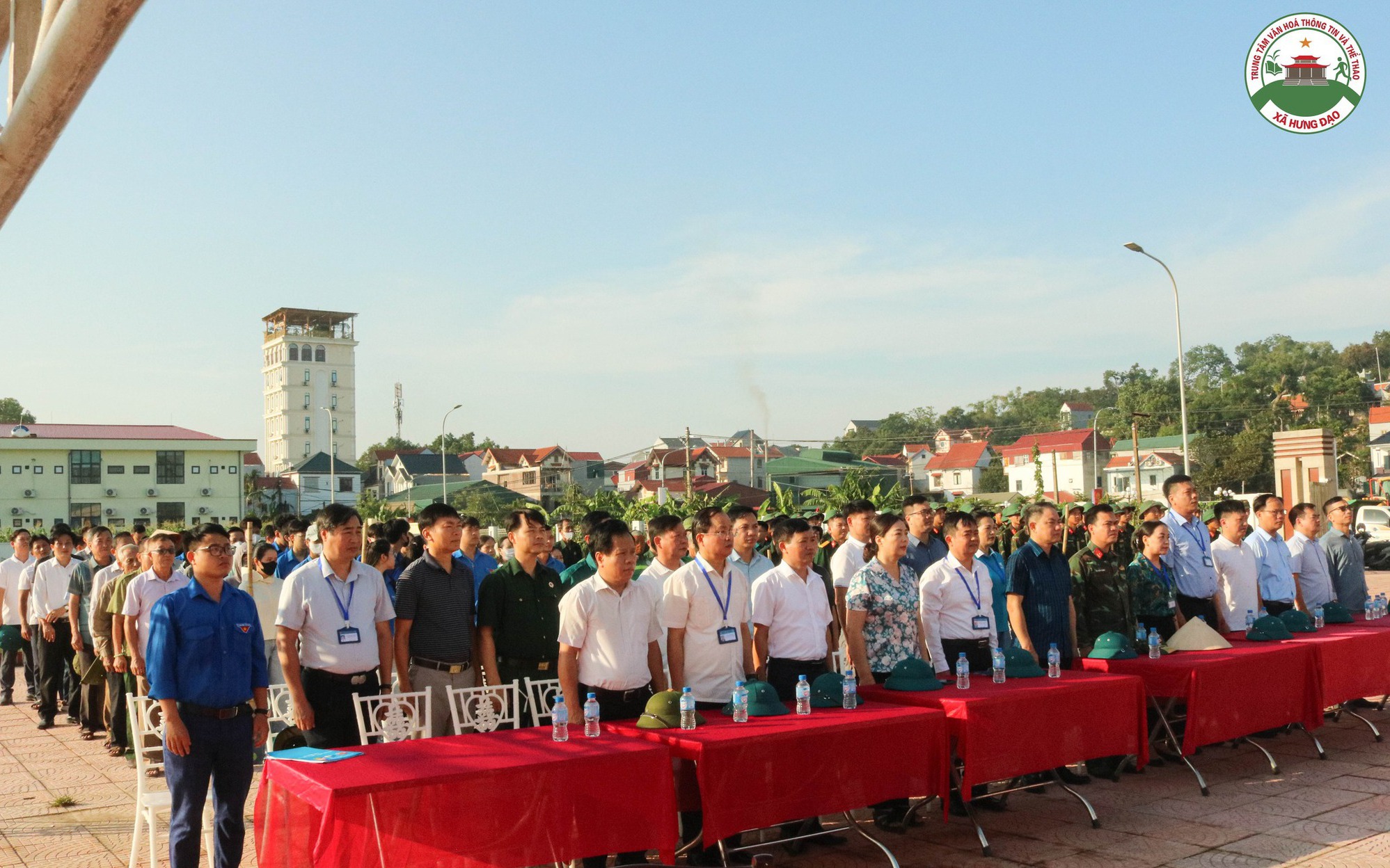 Xã Hưng Đạo tổ chức Lễ ra quân tổng vệ sinh môi trường năm 2025 hưởng ứng phong trào Sáng – Xanh- Sạch - Đẹp