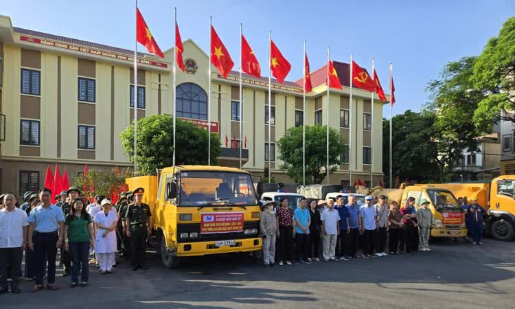 Phường Định Công lan tỏa thông điệp “Sáng - Xanh - Sạch - Đẹp”