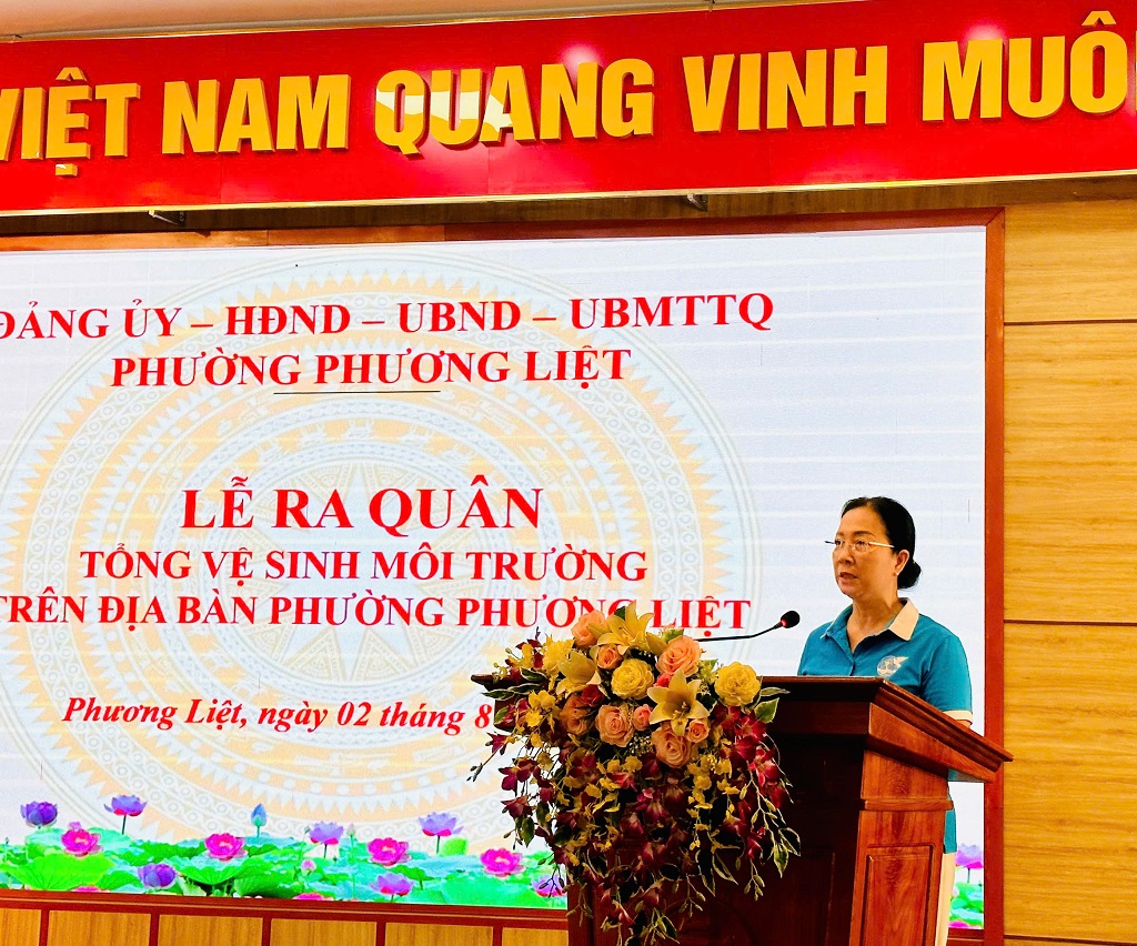 PHƯỜNG PHƯƠNG LIỆT TỔ CHỨC RA QUÂN TỔNG VỆ SINH MÔI TRƯỜNG TRÊN ĐỊA BÀN TOÀN PHƯỜNG SÁNG 02/8- Ảnh 3.