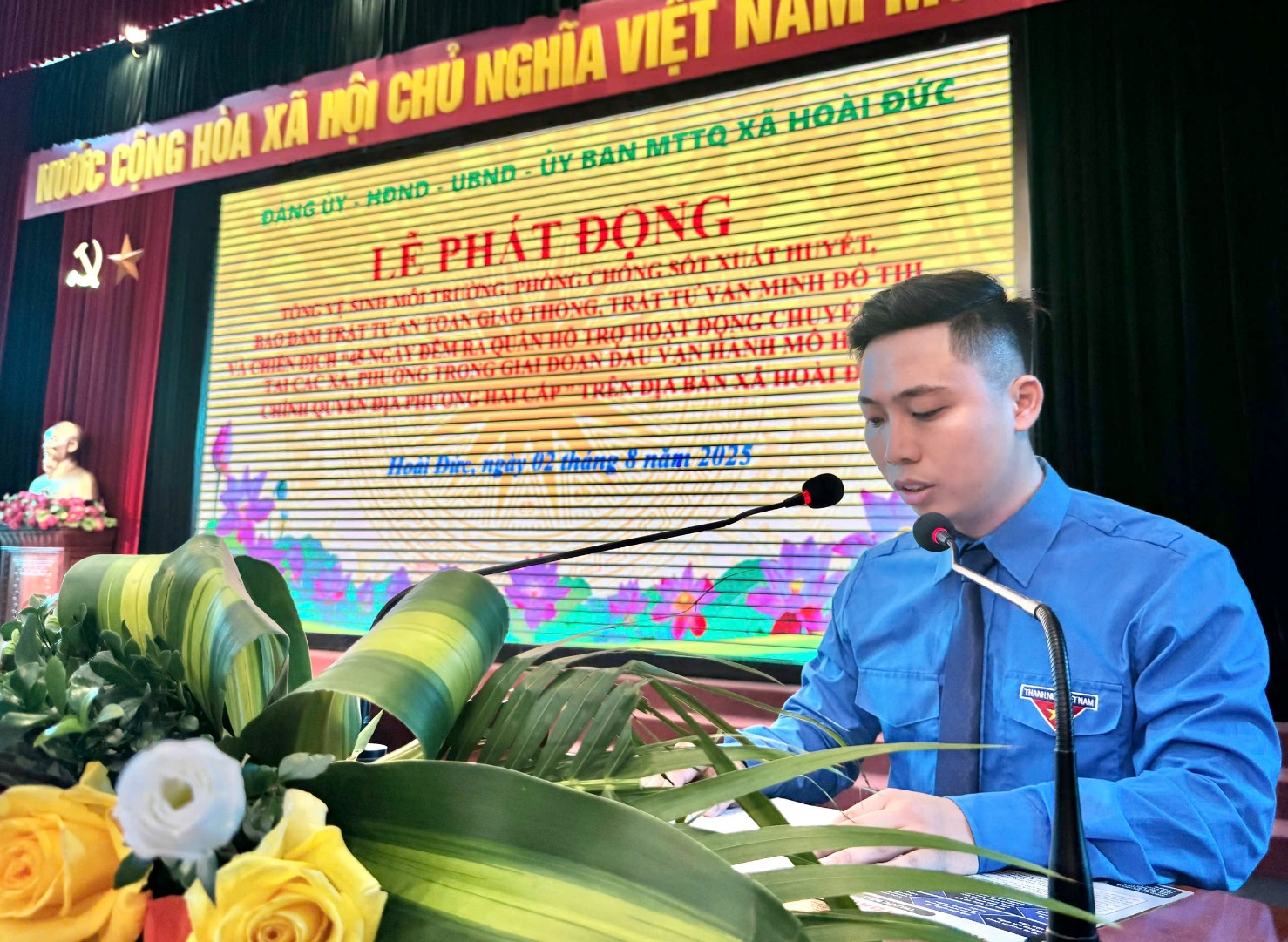 Lễ phát động tổng VSMT, phòng chống dịch SXH; bảo đảm trật tự ATGT, trật tư văn minh môi trường đô thị và Chiến dịch “45 ngày đêm ra quân hỗ trợ hoạt động CĐS trong giai đoạn đầu vận hành mô hình chính quyền địa phương hai cấp”- Ảnh 4.