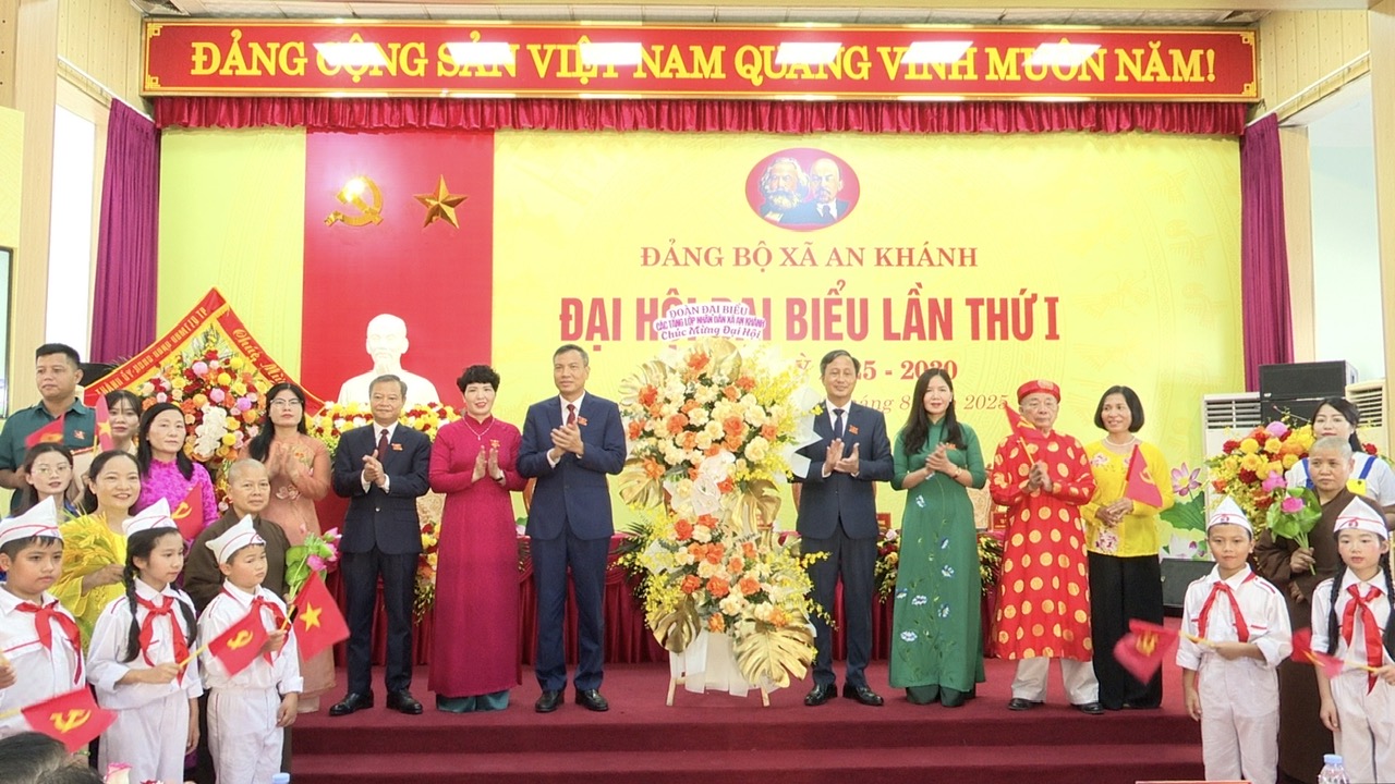 Đại hội đại biểu Đảng bộ xã An Khánh lần thứ I, nhiệm kỳ 2025-2030- Ảnh 2.