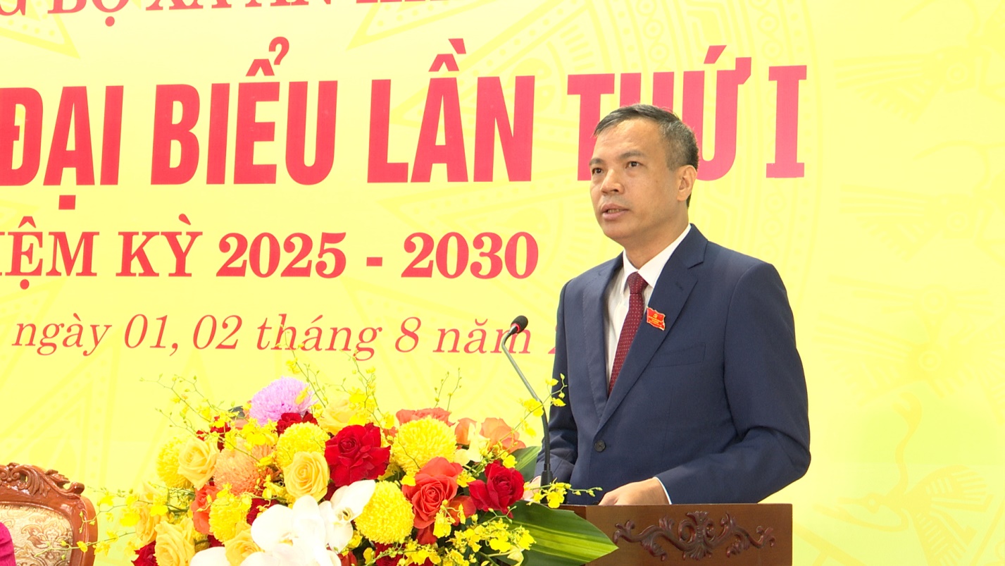 Đại hội đại biểu Đảng bộ xã An Khánh lần thứ I, nhiệm kỳ 2025-2030- Ảnh 5.