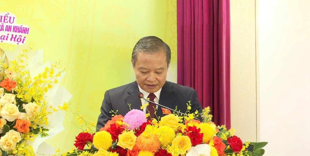Đại hội đại biểu Đảng bộ xã An Khánh lần thứ I, nhiệm kỳ 2025-2030- Ảnh 7.