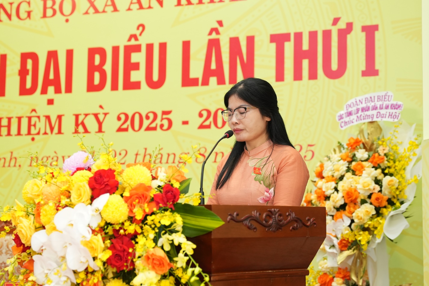 Đại hội đại biểu Đảng bộ xã An Khánh lần thứ I, nhiệm kỳ 2025-2030- Ảnh 9.