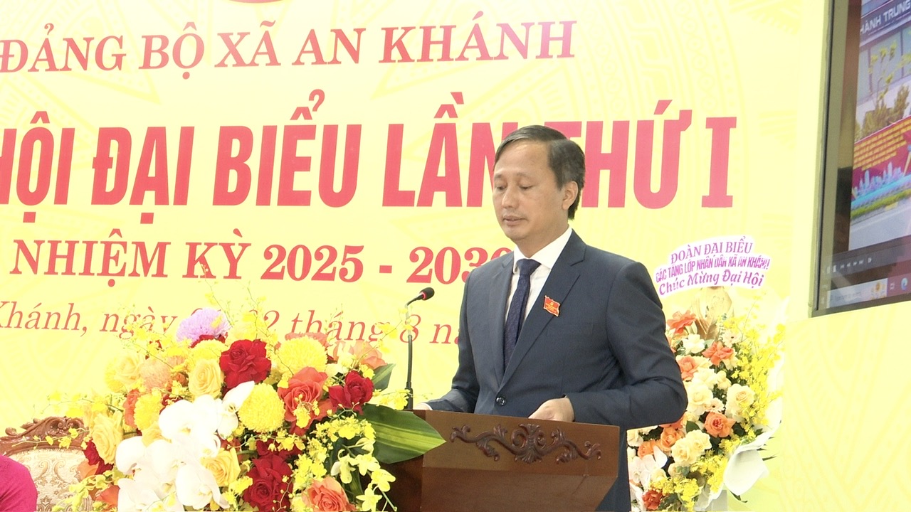 Đại hội đại biểu Đảng bộ xã An Khánh lần thứ I, nhiệm kỳ 2025-2030- Ảnh 10.