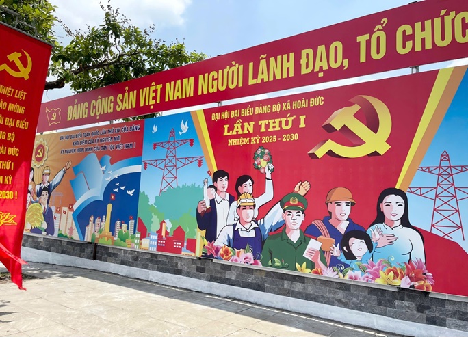 Hoài Đức đẩy mạnh phong trào thi đua chào mừng các ngày lễ lớn năm 2025, chào mừng Đại hội Đảng cấp cơ sở, tiến tới Đại hội đại biểu Đảng bộ xã lần thứ I, nhiệm kỳ 2025-2030- Ảnh 3.