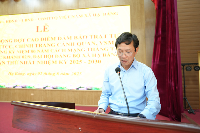 Sôi nổi đợt cao điểm ra quân vệ sinh môi trường, chỉnh trang cảnh quan ở xã Hạ Bằng- Ảnh 2.