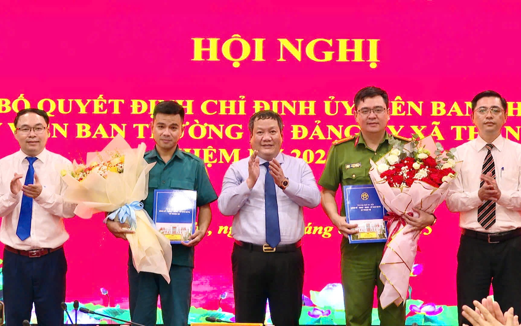 Công bố Quyết định chỉ định Ủy viên Ban Chấp hành, Ủy viên Ban Thường vụ Đảng ủy xã nhiệm kỳ 2025 - 2030