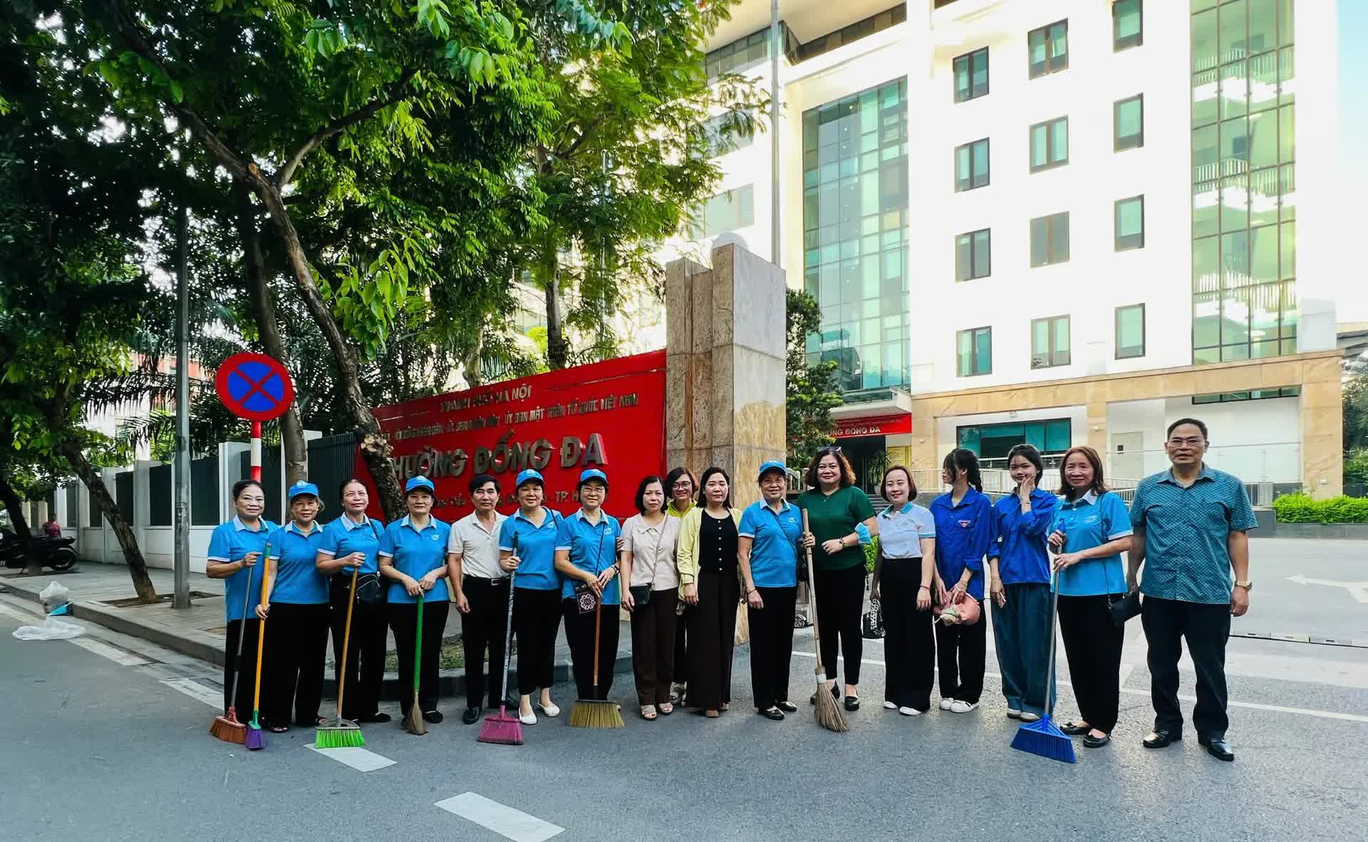 Xây dựng nếp sống văn minh, môi trường văn hóa đô thị tại phường Đống Đa- Ảnh 1.
