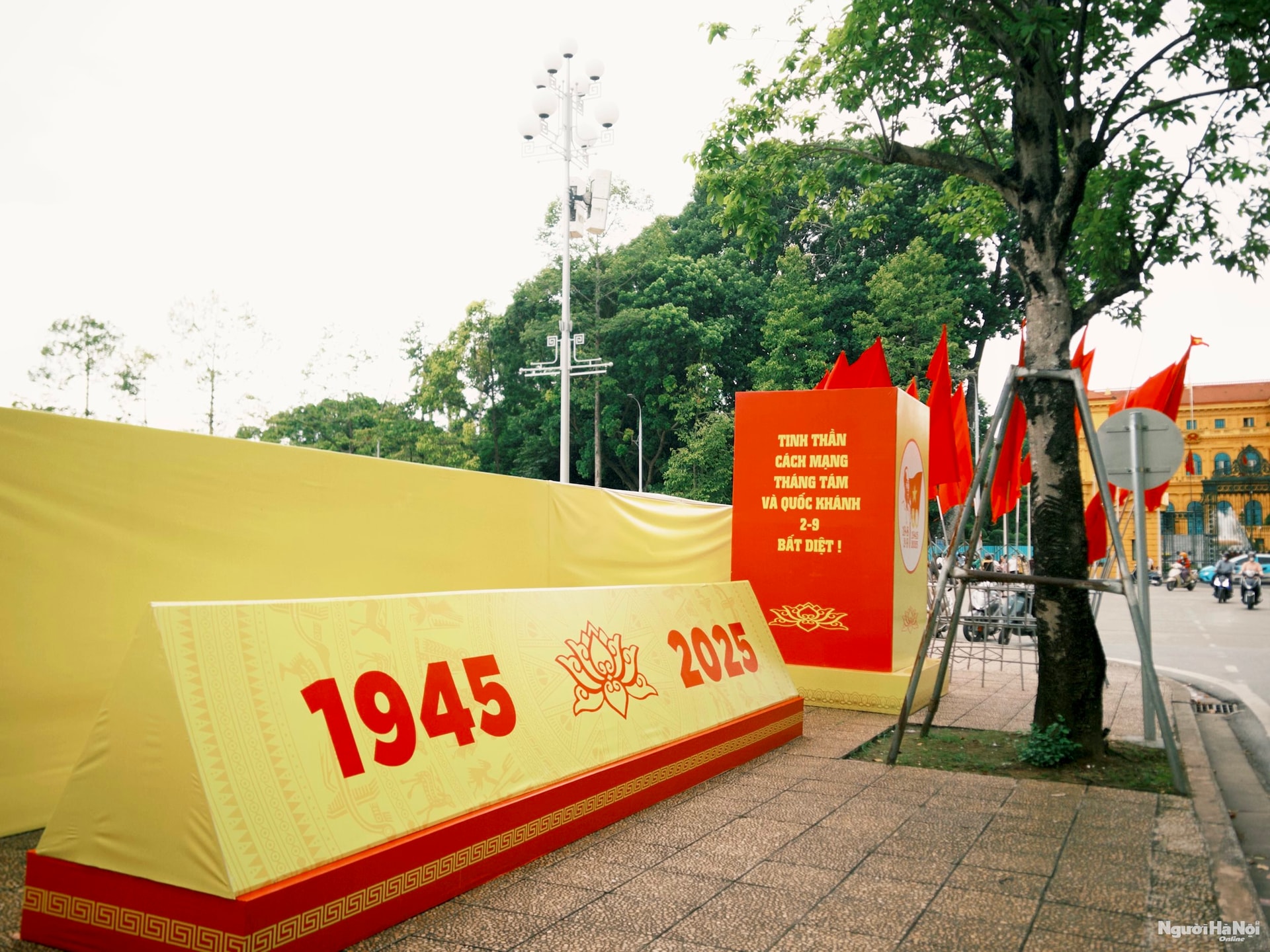 Hà Nội rực rỡ cờ hoa – Tự hào 80 năm mùa Thu cách mạng- Ảnh 18.