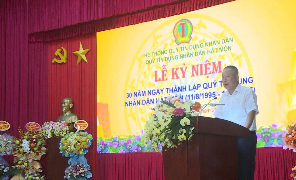 Lễ kỷ niệm 30 năm Ngày thành lập QTDND Hát Môn- Ảnh 4.