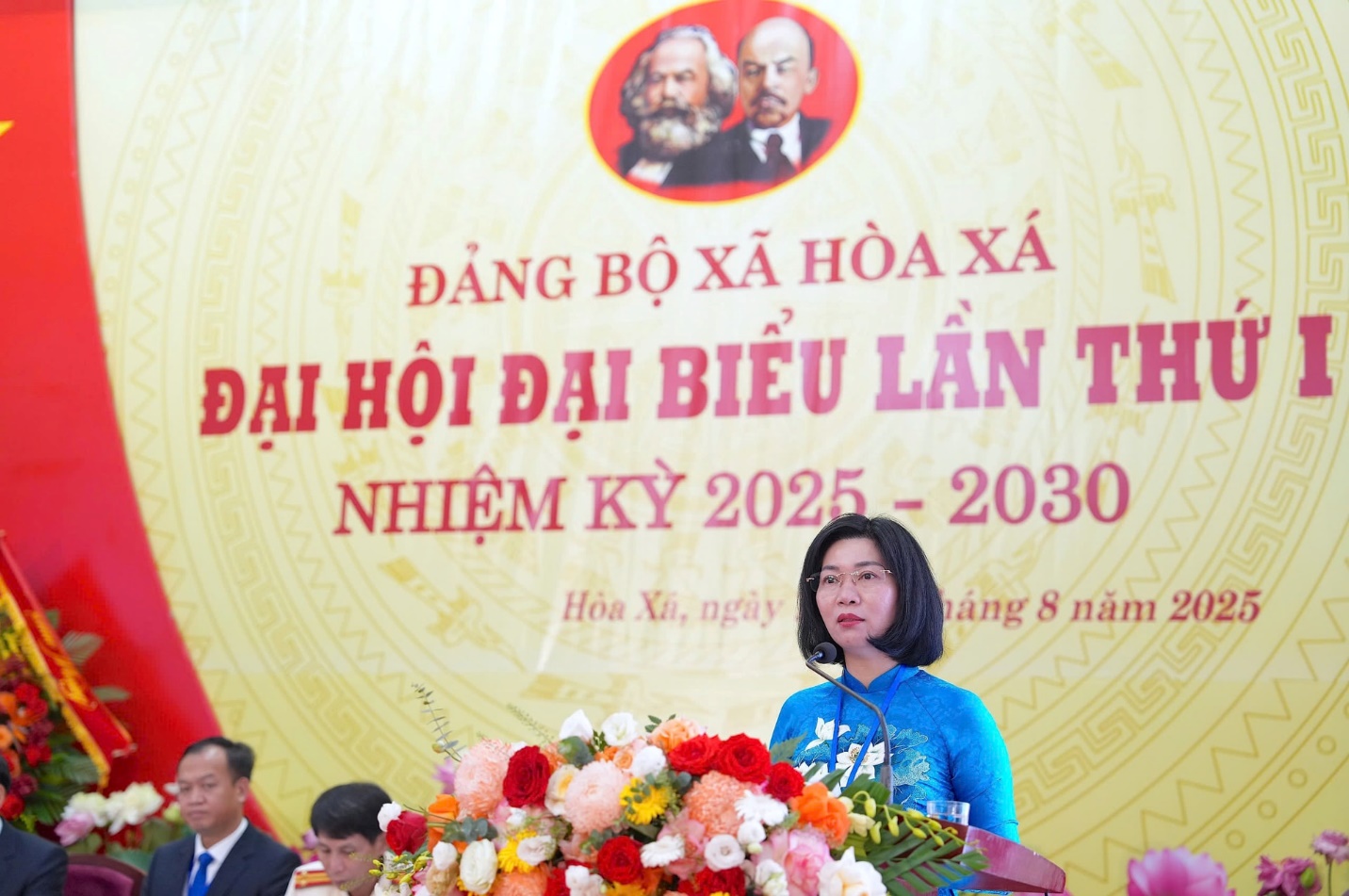 Quyết tâm xây dựng Hoà Xá thành địa phương xanh, thông minh, hội nhập và phát triển bền vững- Ảnh 1.