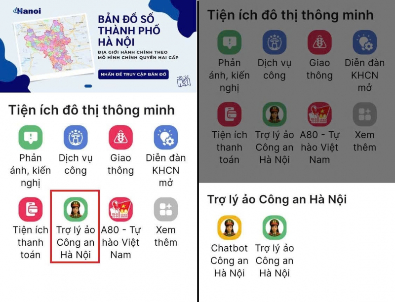 Công an TP Hà Nội ra mắt 4 sản phẩm công nghệ phục vụ nhân dân- Ảnh 1.