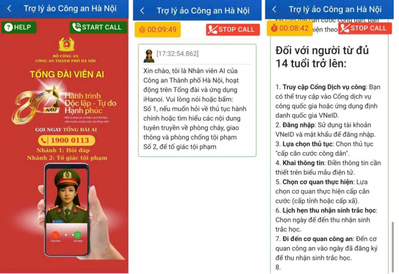 Công an TP Hà Nội ra mắt 4 sản phẩm công nghệ phục vụ nhân dân- Ảnh 3.
