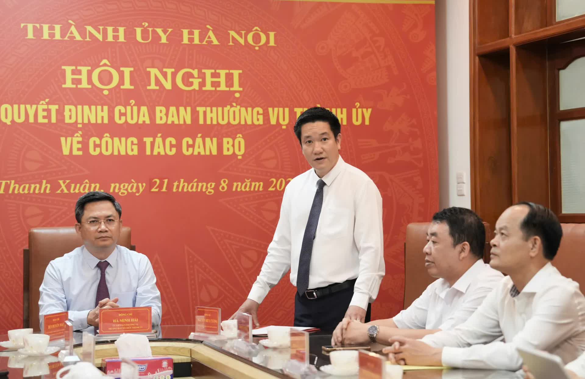 Đồng chí Nguyễn Huy Cường được điều động làm Bí thư Đảng ủy phường Thanh Xuân- Ảnh 3.