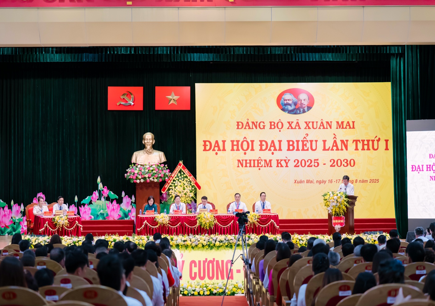 Xuân Mai: khẩn trương quán triệt, tuyên truyền Nghị quyết Đại hội Đảng bộ xã sớm đưa nghị quyết đi vào cuộc sống- Ảnh 1.