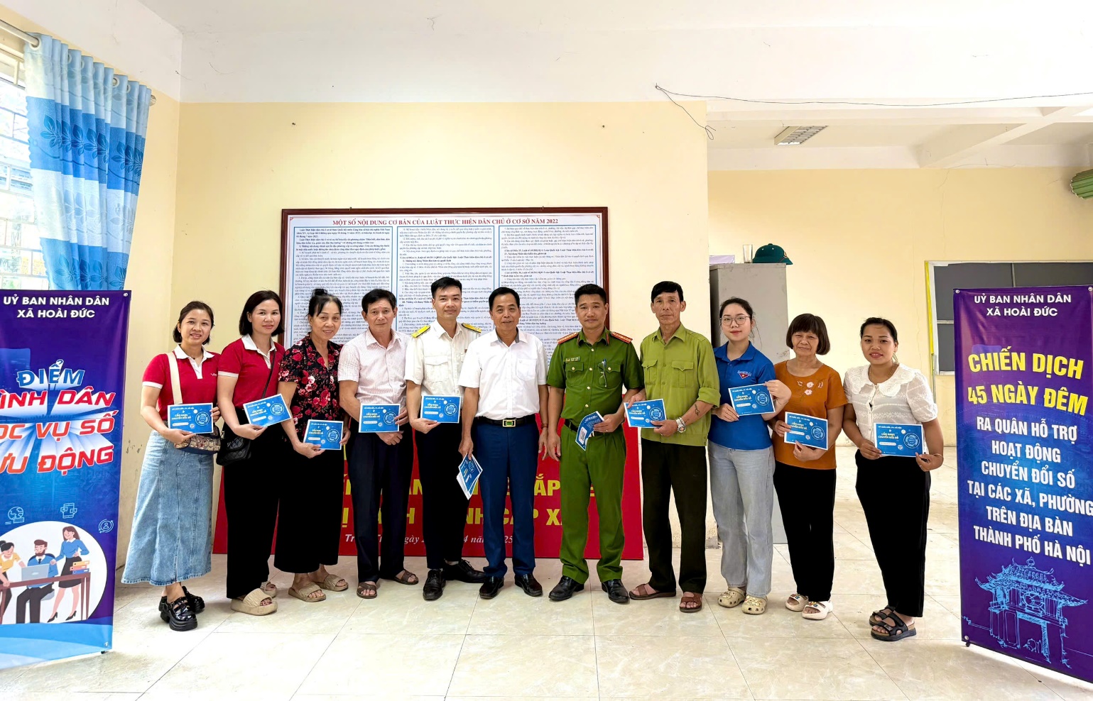 UBND xã Hoài Đức chỉ đạo tổ chức các hoạt động chào mừng kỷ niệm 80 năm Ngày Cách mạng tháng Tám thành công (19/8/1945-19/8/2025) và Quốc khánh nước CHXHCN Việt Nam (02/9/1945-02/9/2025)- Ảnh 5.