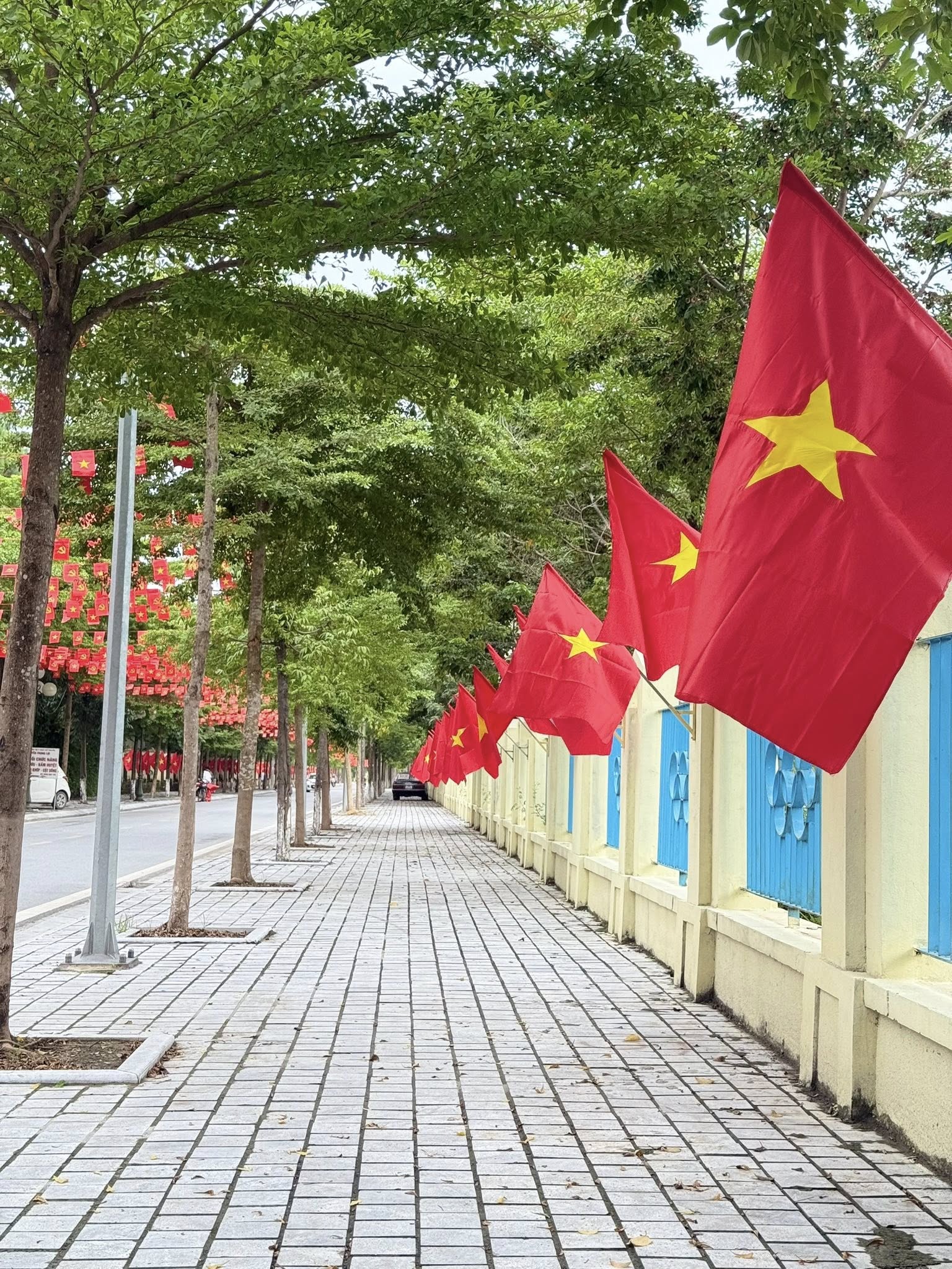 Xã Đan Phượng rực rỡ sắc cờ hoa chào mừng Kỷ niệm 80 năm Cách mạng tháng 8 thành công (19/8) và Quốc khánh nước CHXHCN Việt Nam (2/9)- Ảnh 5.