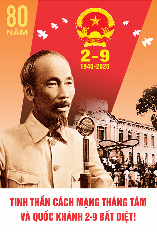 Bài tuyên truyền chào mừng Quốc Khánh 2-9-2025
“ 80 năm – Một chặng đường hào hùng của Đất nước anh hùng”
- Ảnh 1.