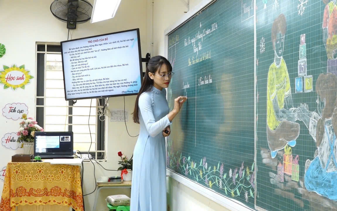 Cô giáo Nguyễn Thị Quyên - GV Trường TH Cao Viên 2