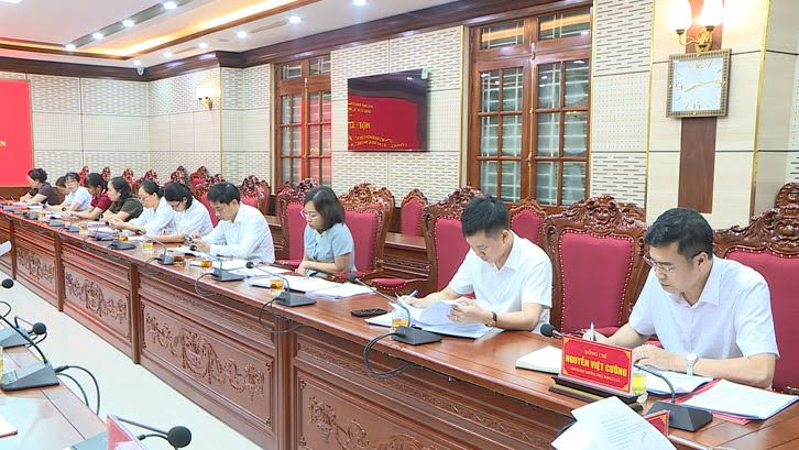 Thường trực Đảng ủy xã Phúc Thọ nghe báo cáo công tác y tế, chăm sóc sức khỏe nhân dân- Ảnh 7.