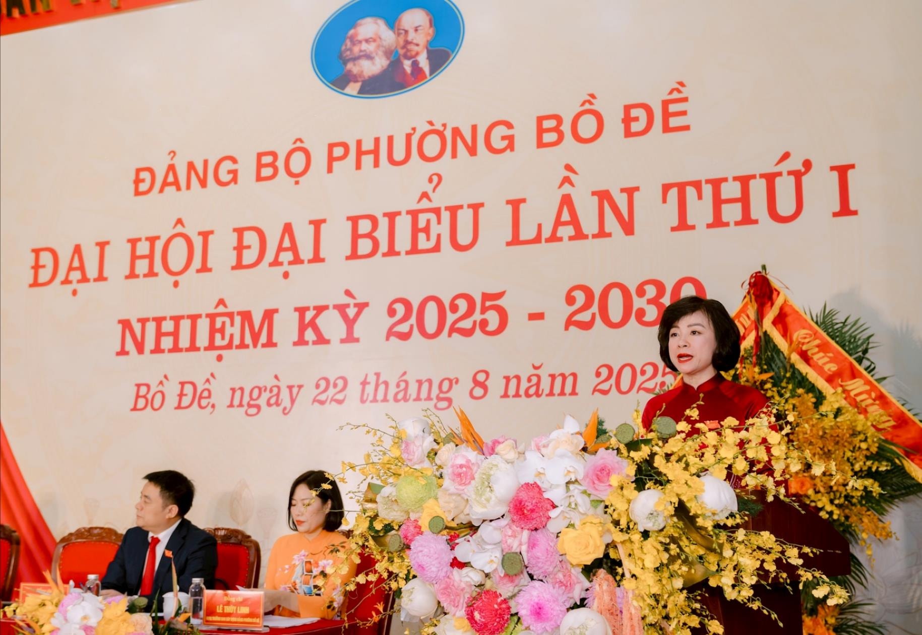 Đại hội đại biểu Đảng bộ phường Bồ Đề lần thứ I, nhiệm kỳ 2025-2030 thành công tốt đẹp- Ảnh 3.