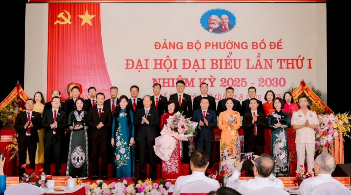 Đại hội đại biểu Đảng bộ phường Bồ Đề lần thứ I, nhiệm kỳ 2025-2030 thành công tốt đẹp- Ảnh 7.