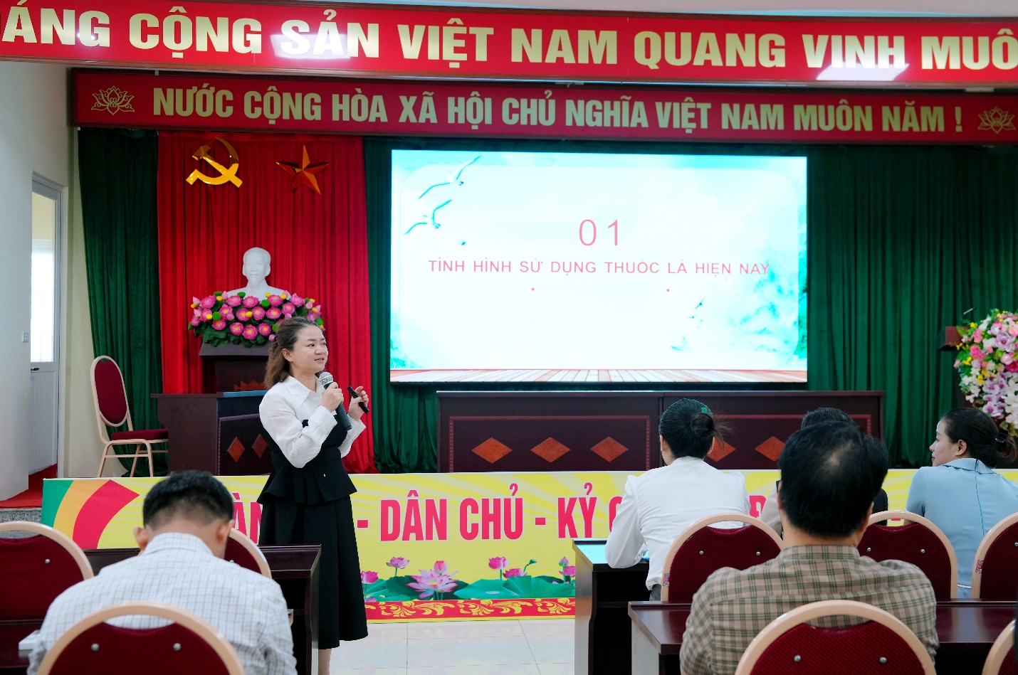 Xã Gia Lâm tổ chức tập huấn phòng, chống tác hại của thuốc lá năm 2025- Ảnh 2.