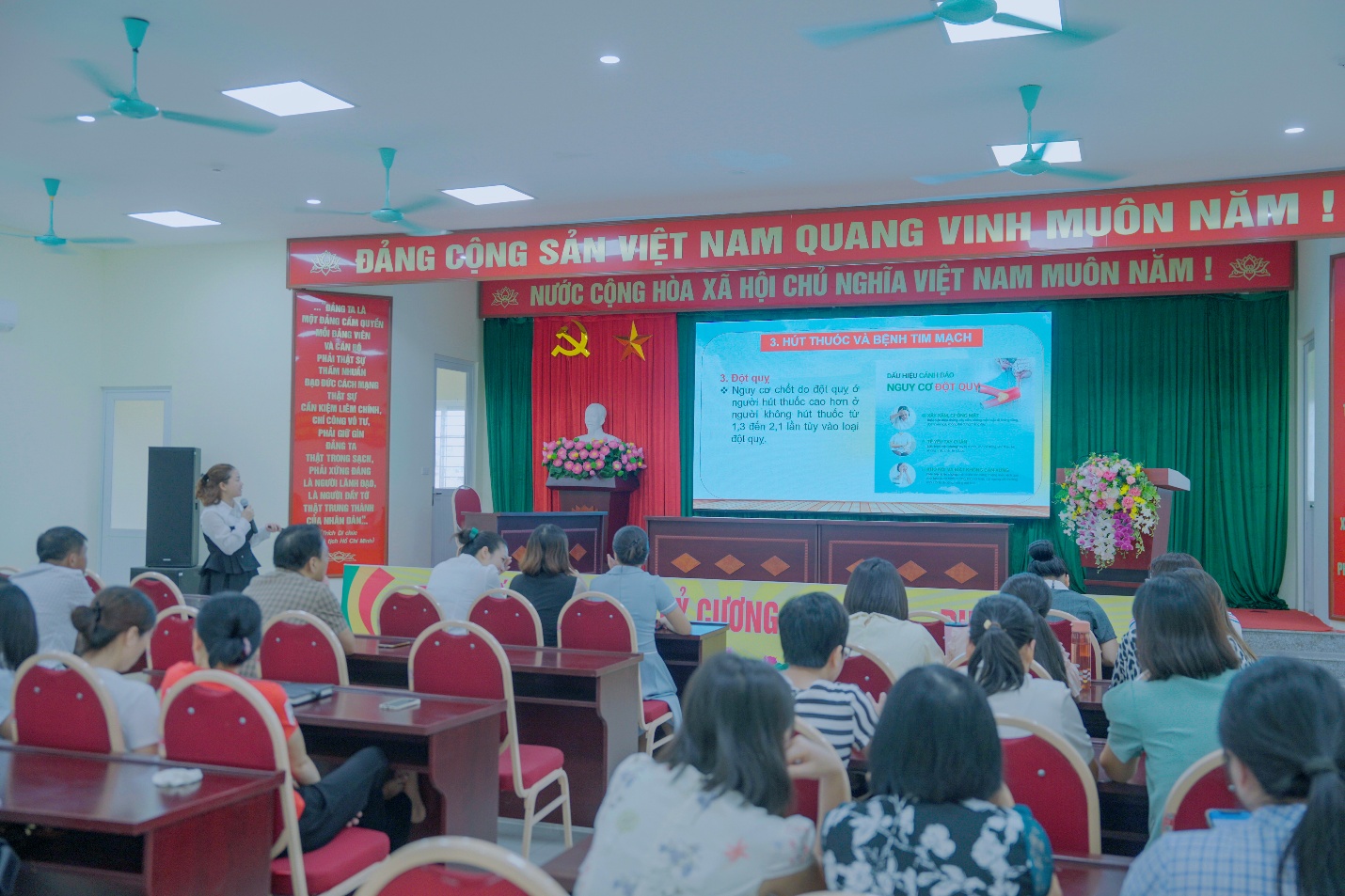 Xã Gia Lâm tổ chức tập huấn phòng, chống tác hại của thuốc lá năm 2025- Ảnh 3.