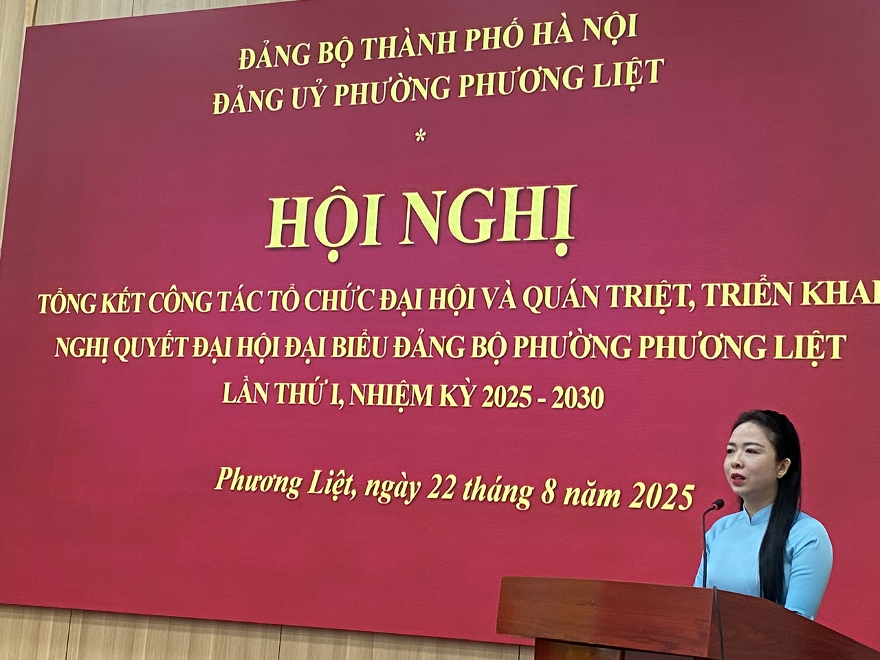 Đảng ủy phường Phương Liệt tổ chức Hội nghị Tổng kết công tác Đại hội và quán triệt, triển khai nghị quyết Đại hội Đảng bộ phường Phương Liệt lần thứ I, nhiệm kỳ 2025 - 2030- Ảnh 2.