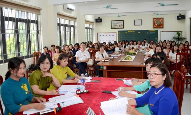 Trường Tiểu học Vạn Xuân tổ chức chuyên đề “Sinh hoạt chuyên môn theo nghiên cứu bài học”- Ảnh 2.