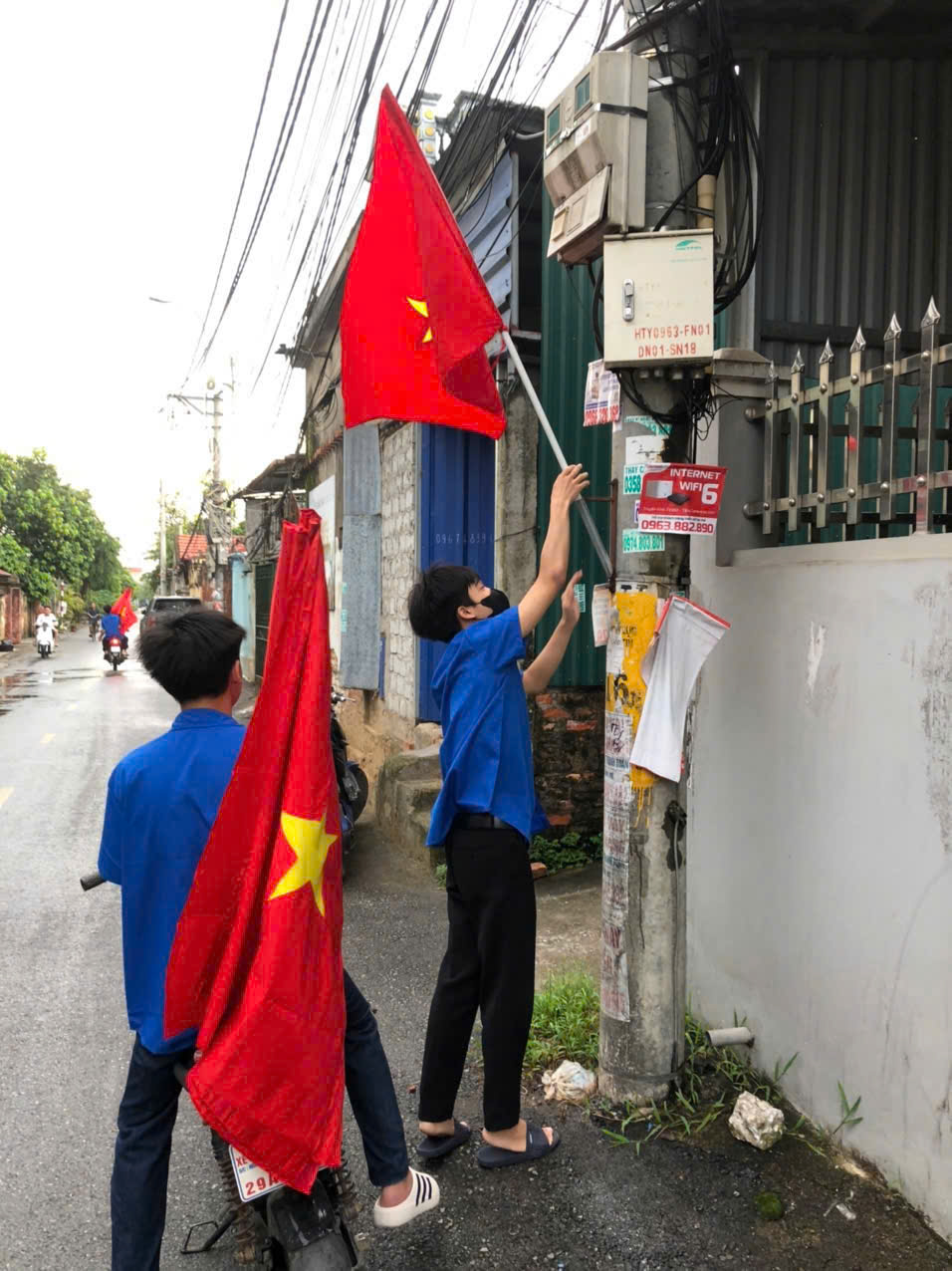 Xã Thượng Phúc: Rực rỡ sắc cờ hoa chào mừng Kỷ niệm 80 năm Cách mạng tháng 8 thành công (19/8) và Quốc khánh nước CHXHCN Việt Nam (2/9)- Ảnh 3.