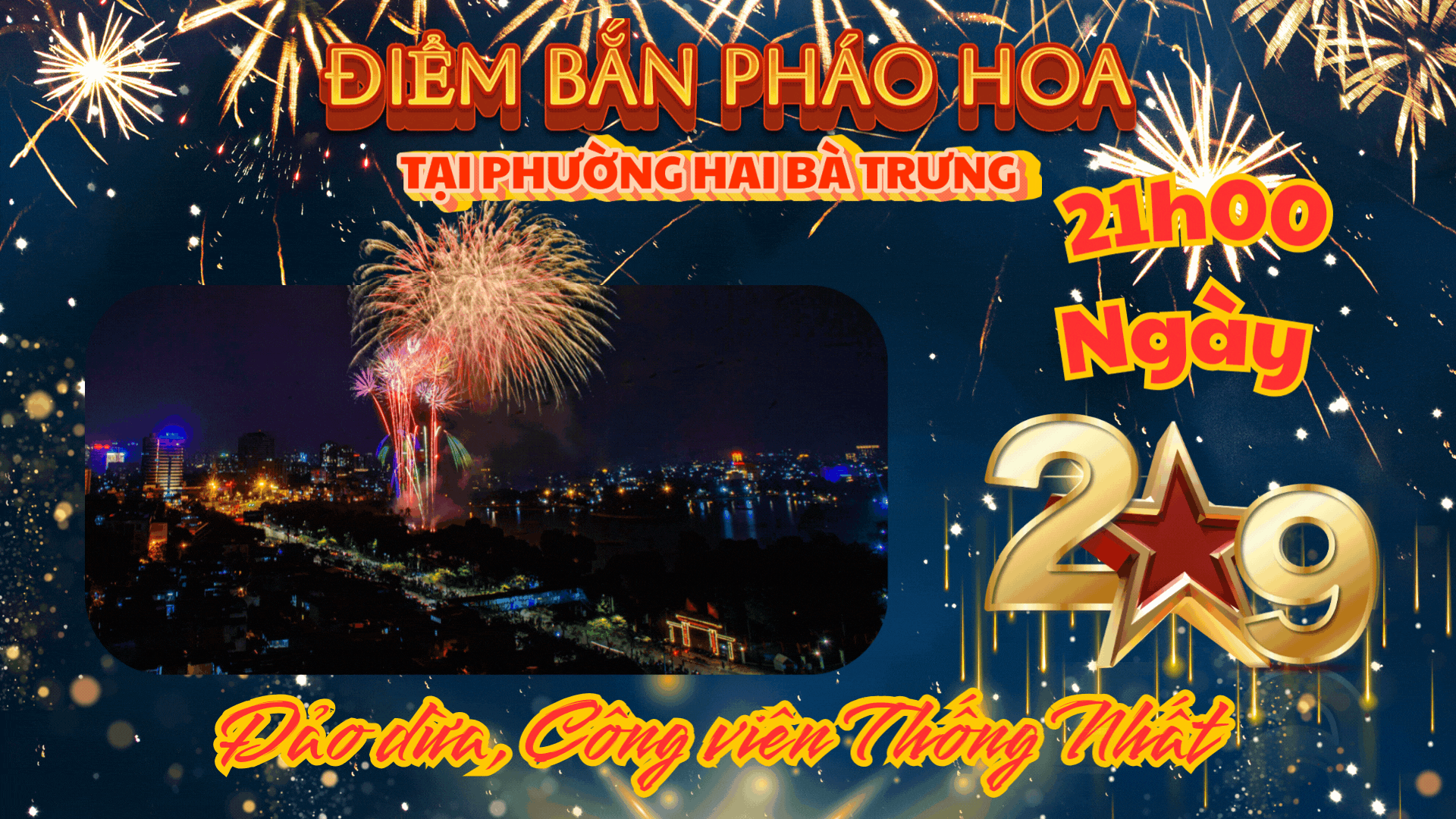 Hà Nội tổ chức 6 trận địa bắn pháo hoa chào mừng 80 năm Quốc khánh 2-9- Ảnh 1.