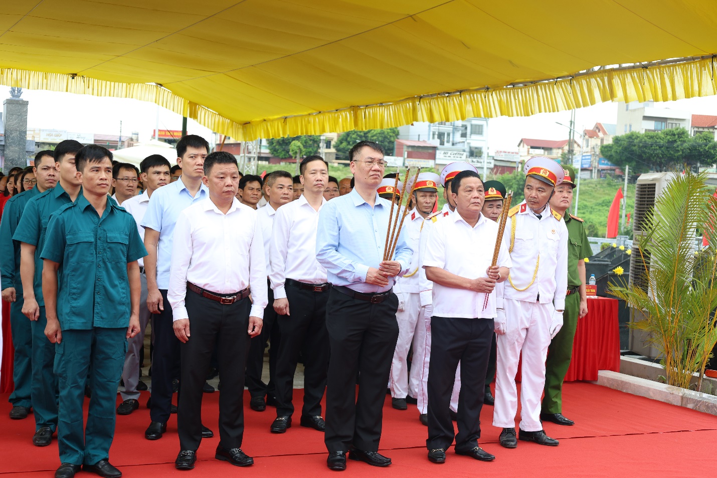Xã Mê Linh: Khánh thành công trình nghĩa trang liệt sĩ Văn Khê- Ảnh 1.