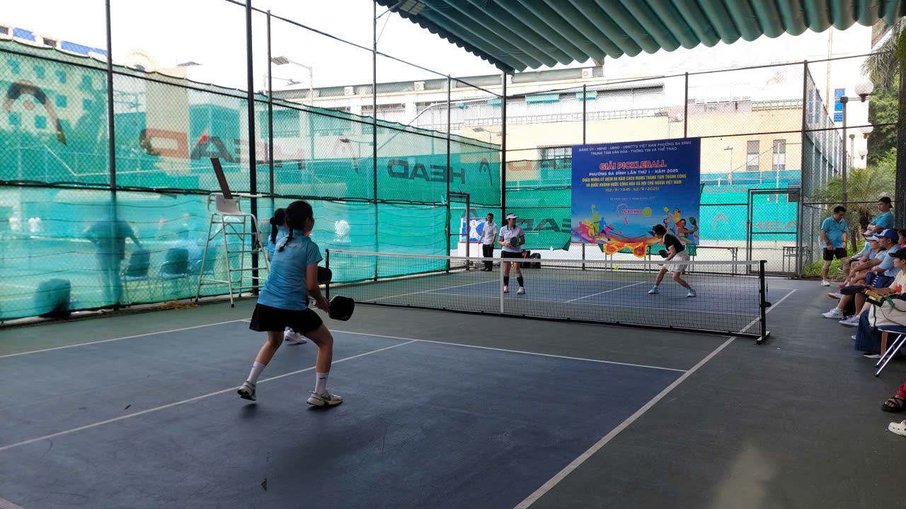 Giải Pickleball phường Ba Đình lần thứ nhất năm 2025- Ảnh 2.