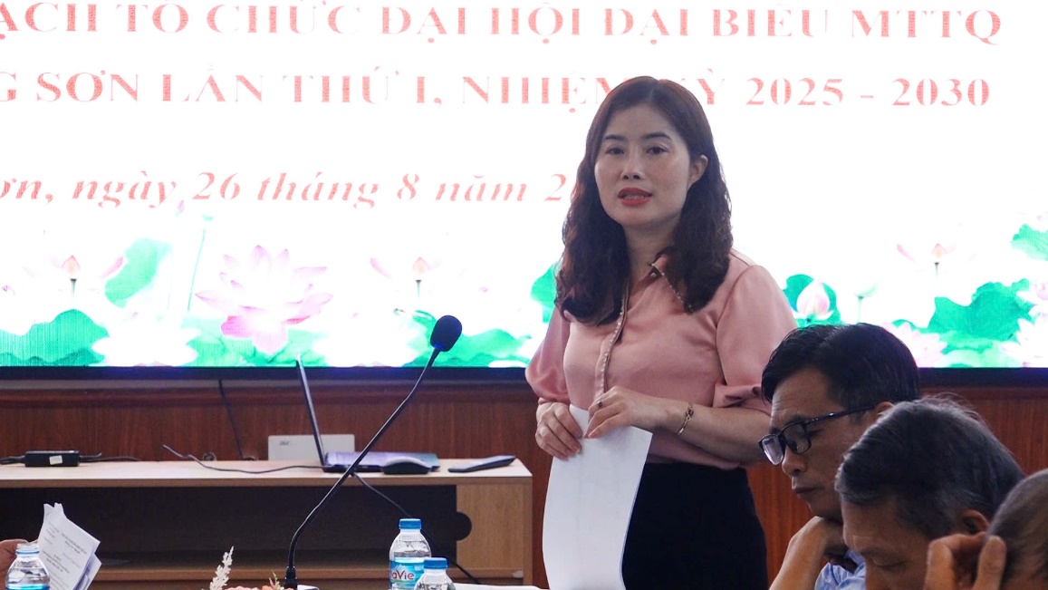 Hồng Sơn triển khai Kế hoạch tổ chức Đại hội đại biểu MTTQ Việt Nam xã lần thứ I, nhiệm kỳ 2025-2030- Ảnh 2.