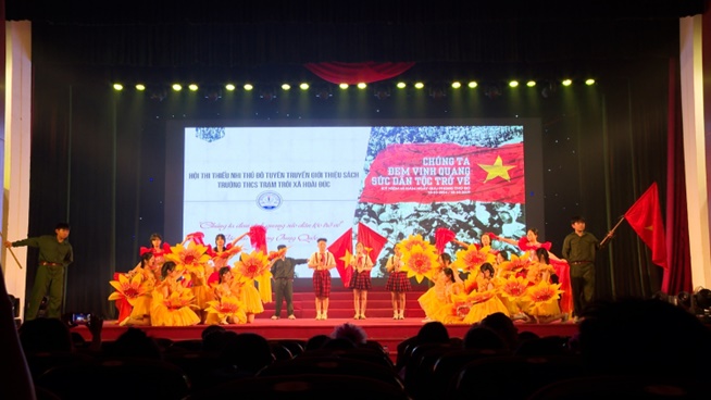 Hoài Đức sôi nổi tham gia Hội thi “Thiếu nhi Thủ đô tuyên truyền giới thiệu sách, Múa hát tập thể và Ca khúc măng non” Thành phố năm 2025- Ảnh 2.