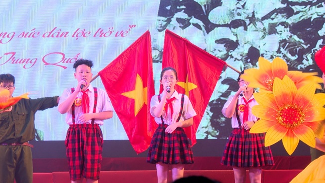 Hoài Đức sôi nổi tham gia Hội thi “Thiếu nhi Thủ đô tuyên truyền giới thiệu sách, Múa hát tập thể và Ca khúc măng non” Thành phố năm 2025- Ảnh 5.