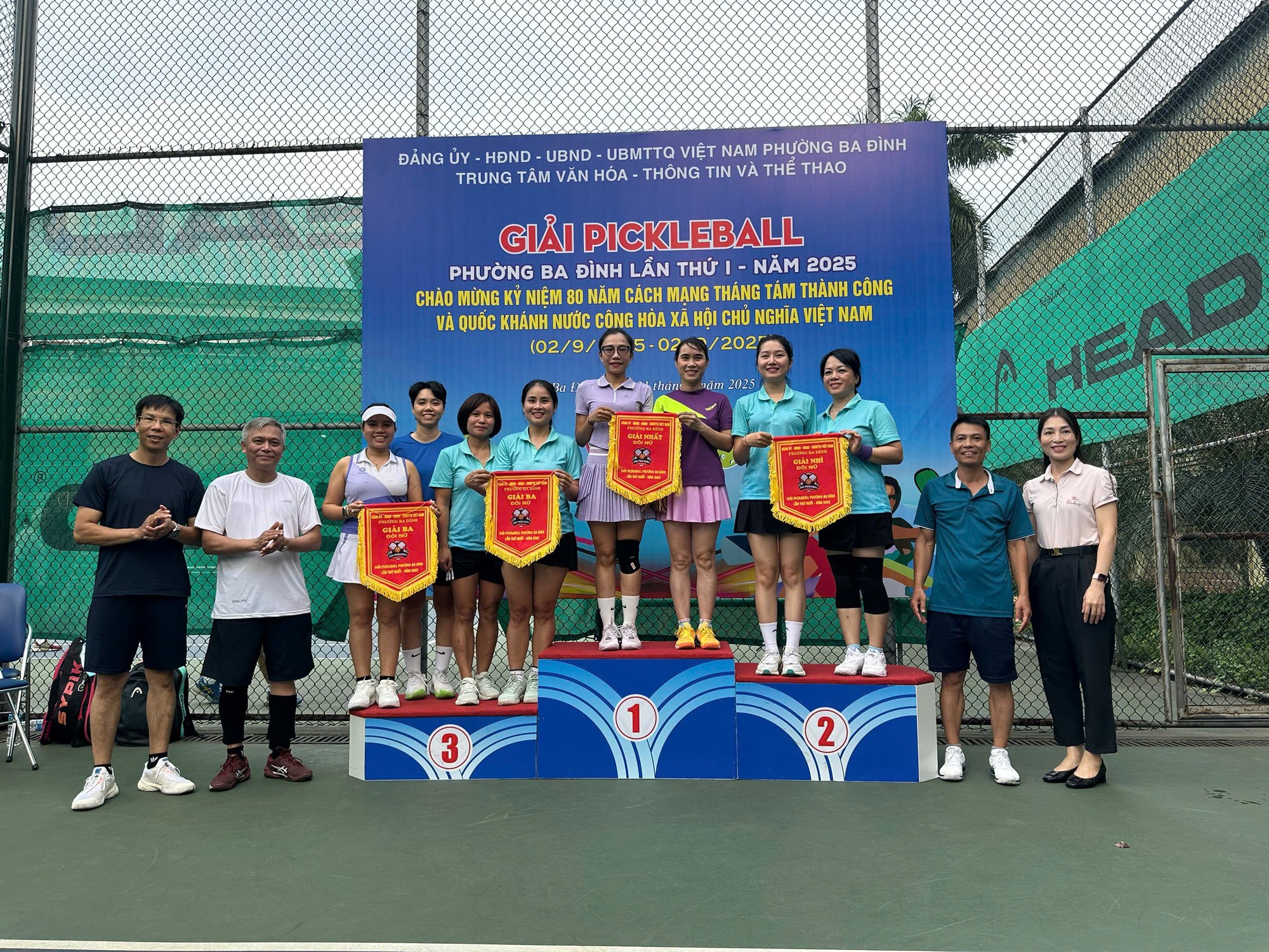 Giải Pickleball phường Ba Đình lần thứ nhất năm 2025- Ảnh 3.