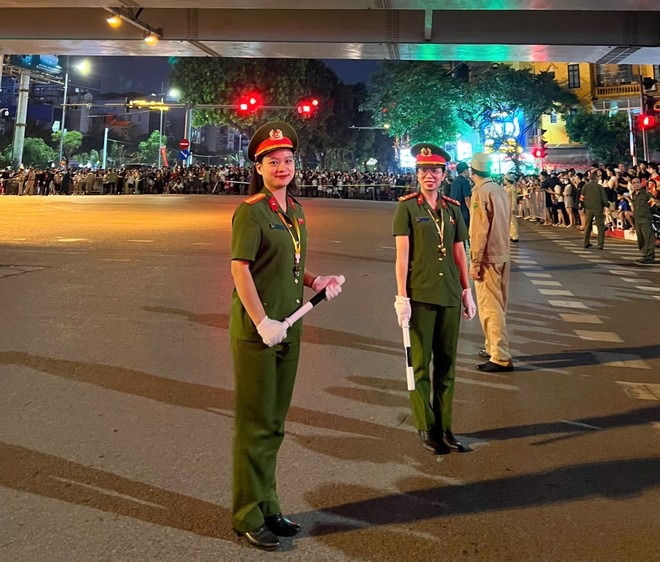 NHỮNG "BÓNG HỒNG" VƯỢT NẮNG, THẮNG MƯA HOÀN THÀNH TỐT NHIỆM VỤ BẢO VỆ SỰ KIỆN A80- Ảnh 5.