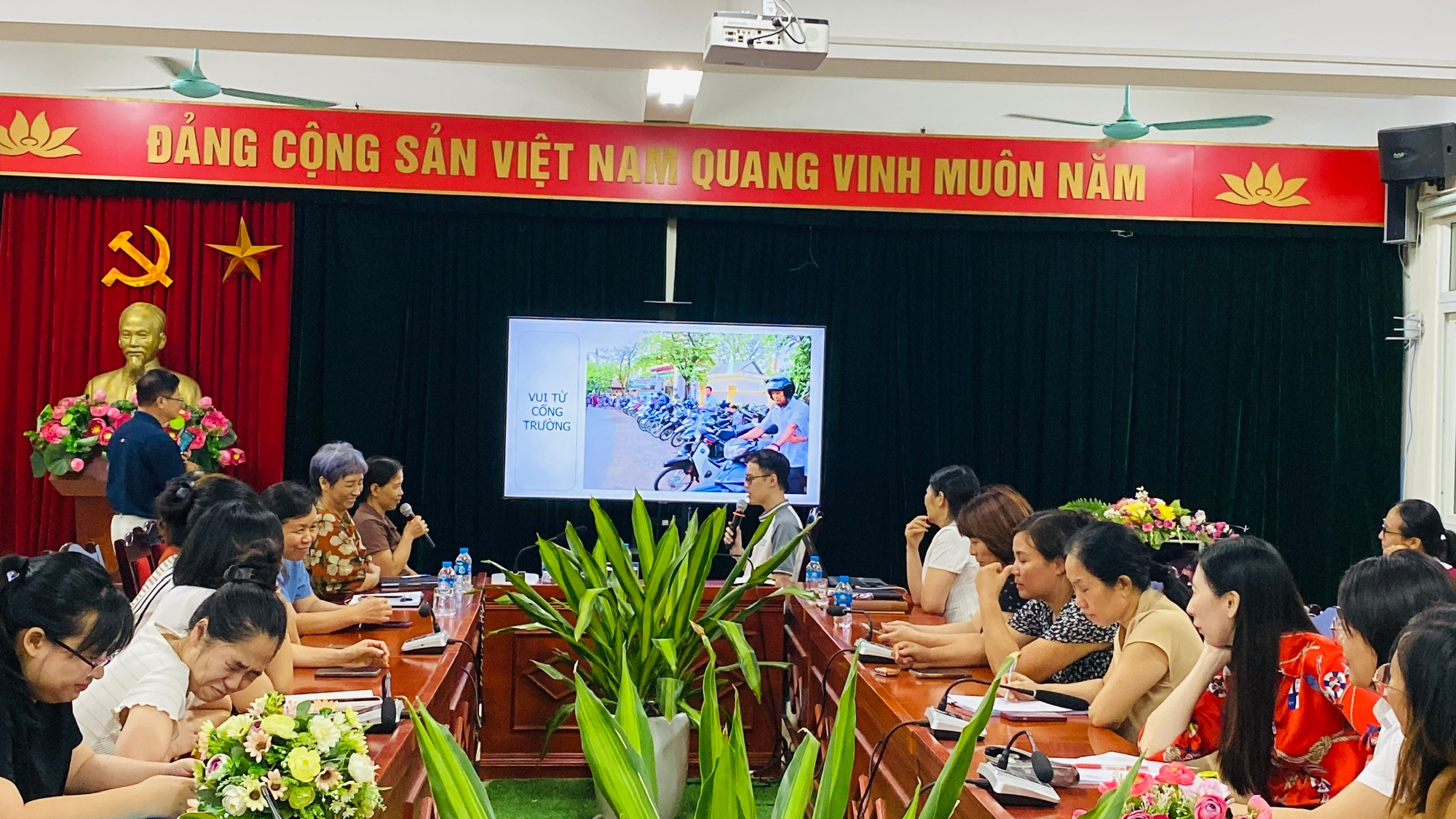 Trường Tiểu học Đại Kim tổ chức chuyên đề "Bồi dưỡng kĩ năng giao tiếp, ứng xử trong nhà trường"- Ảnh 2.