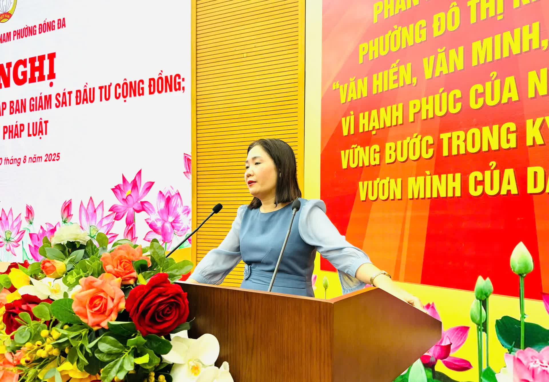 Phường Đống Đa triển khai các nội dung chuẩn bị Đại hội Đại biểu MTTQ Việt Nam phường lần thứ I- Ảnh 1.
