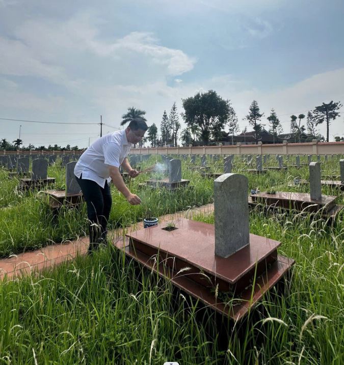 Lãnh đạo xã Phúc Lộc thăm, tặng quà người có công nhân Kỷ niệm 80 năm Quốc khánh 2/9- Ảnh 5.