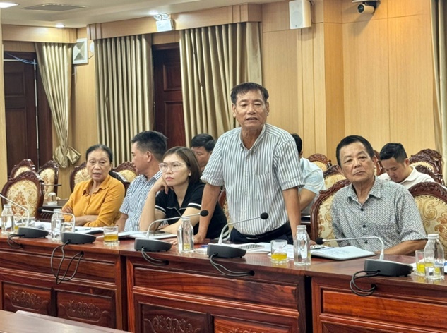 Đồng chí Trần Văn Nghĩa – Phó Bí thư Thường trực Đảng uỷ xã chủ trì hội nghị giao ban với Bí thư chi bộ thôn, tổ dân phố triển khai nhiệm vụ tháng 9/2025- Ảnh 3.