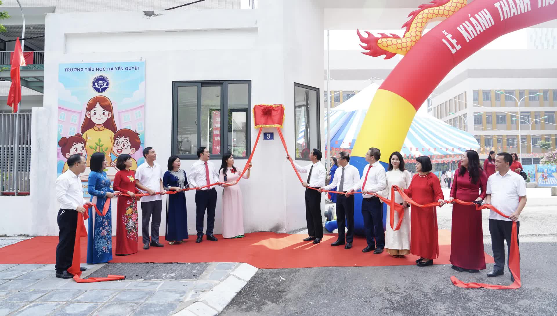 Phường Cầu Giấy: khánh thành trường Tiểu học và THCS Hạ Yên Quyết- Ảnh 6.