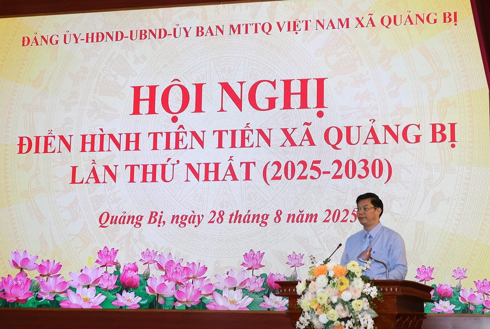 Đảng ủy – HĐND – UBND – UB MTTQ Việt Nam xã Quảng Bị tổ chức Hội nghị điển hình tiên tiến lần thứ nhất, giai đoạn 2025-2030- Ảnh 6.