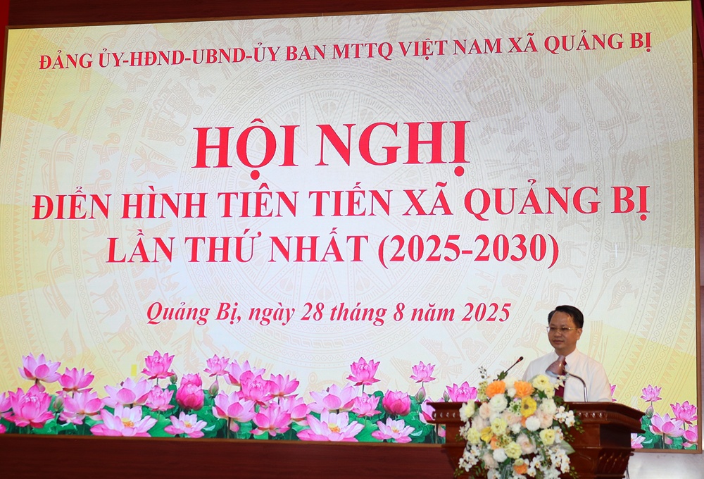 Đảng ủy – HĐND – UBND – UB MTTQ Việt Nam xã Quảng Bị tổ chức Hội nghị điển hình tiên tiến lần thứ nhất, giai đoạn 2025-2030- Ảnh 7.