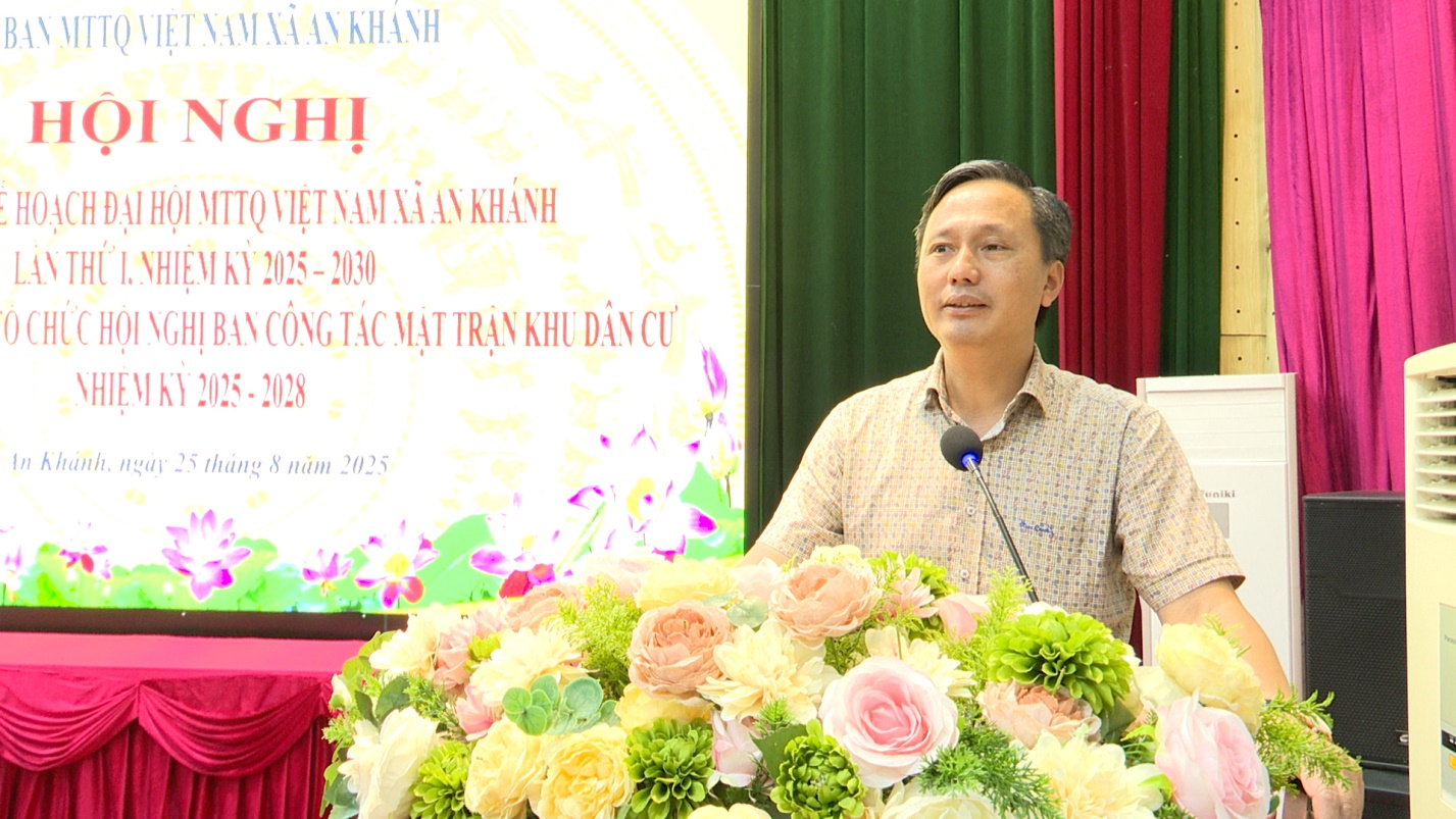 Ủy ban MTTQ Việt Nam xã An Khánh triển khai Kế hoạch Đại hội lần thứ I, nhiệm kỳ 2025-2030- Ảnh 2.